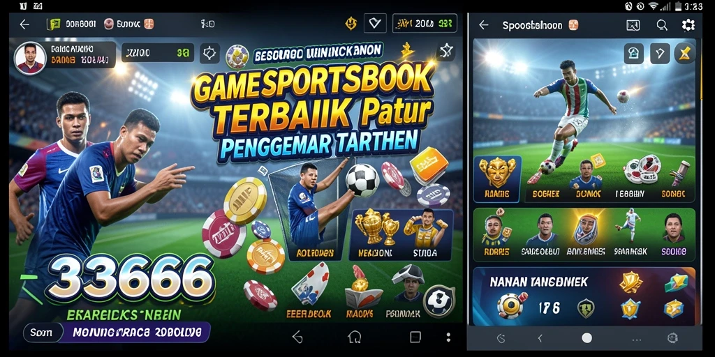 Tampilan gameplay menarik dan interaktif dari 333666 dengan berbagai fitur Sportsbook.