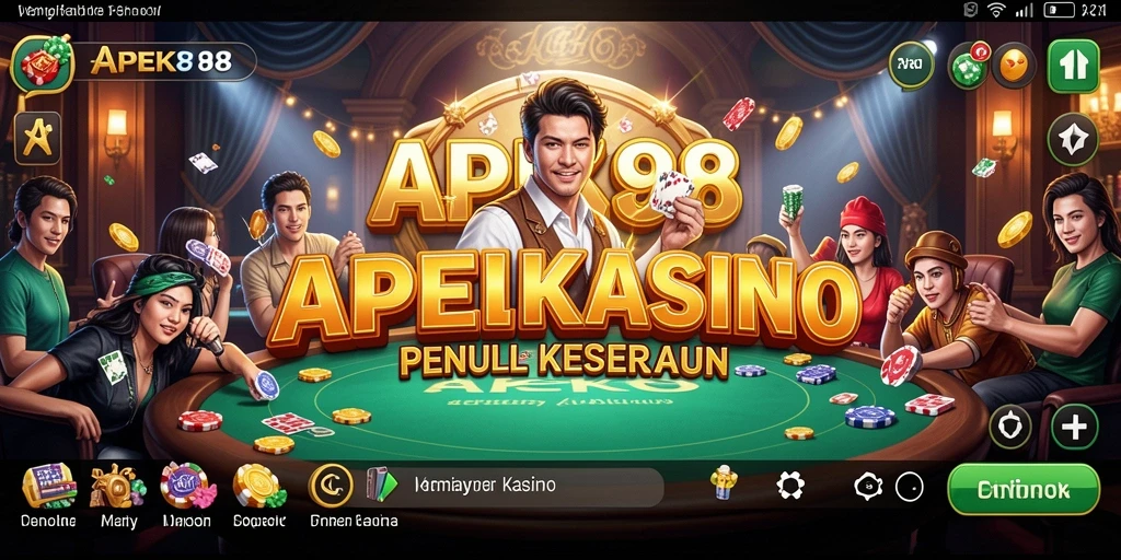 Tampilan menarik saat bermain game Kasino APEK88.