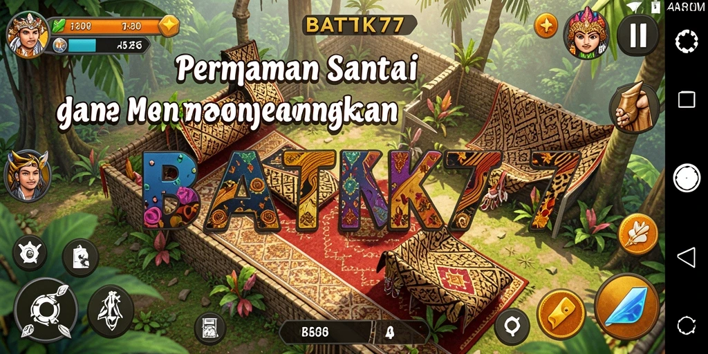 Tampilan gameplay BATIK77 yang seru dan mengasyikkan.