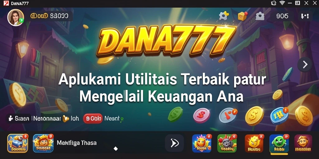 Tampilan screenshot aplikasi DANA777 yang memudahkan pengelolaan keuangan.