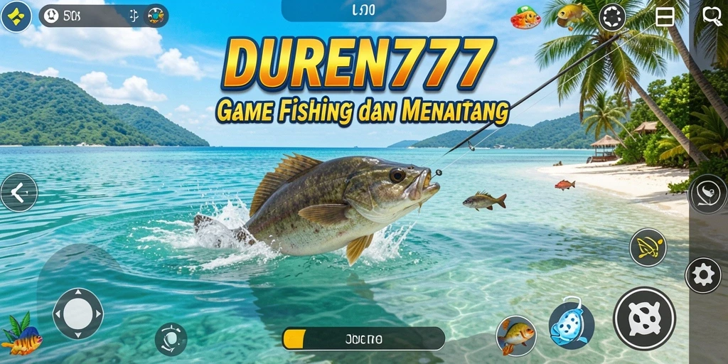 Tangkapan ikan besar dalam gameplay DUREN777.