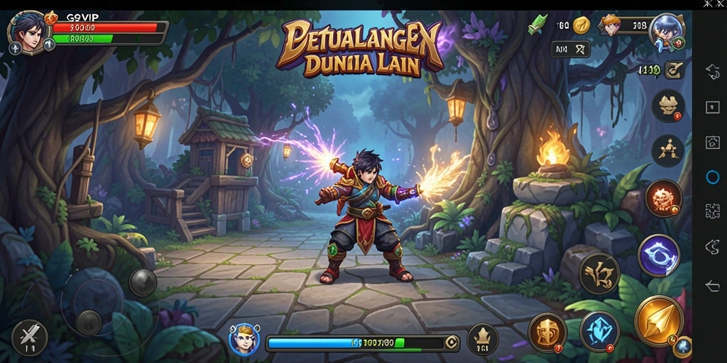 Gameplay seru G9VIP penuh aksi dan eksplorasi.