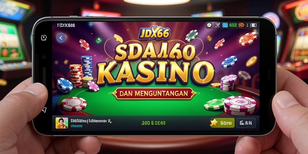 Screenshot menunjukkan gameplay seru dan fitur menarik dari IDX66.