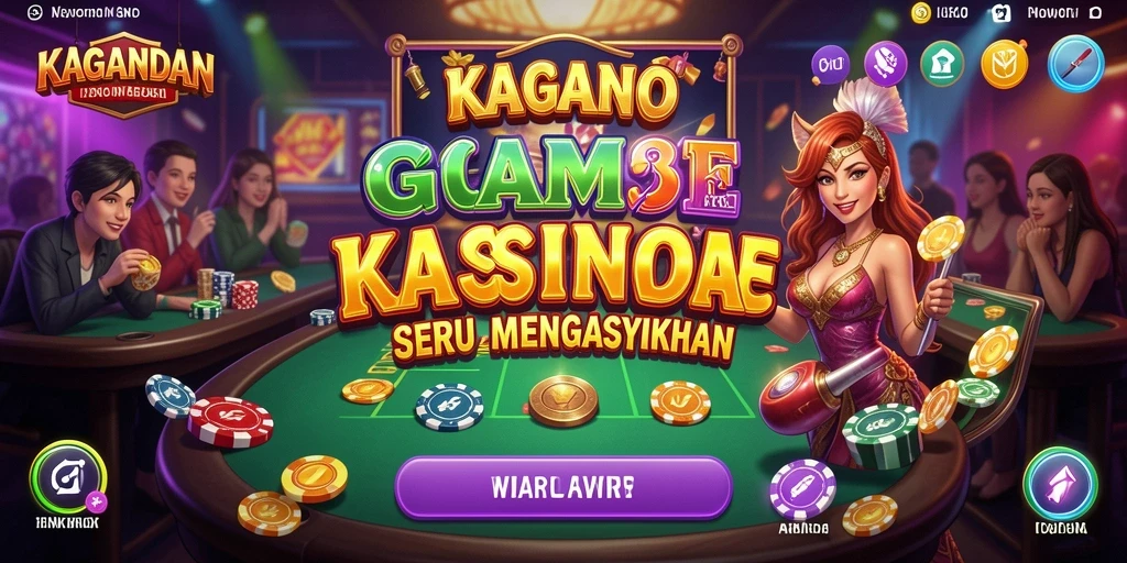 Tangkapan layar KAGANDAN menampilkan gameplay kasino yang menarik dan interaktif.