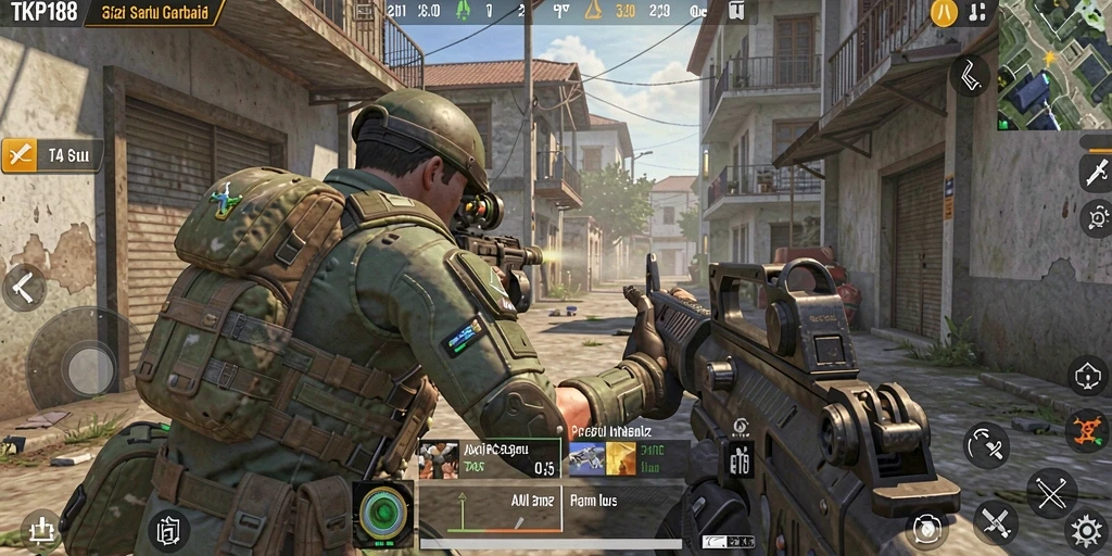 Tampilan menarik dari gameplay TKP188 yang penuh aksi.