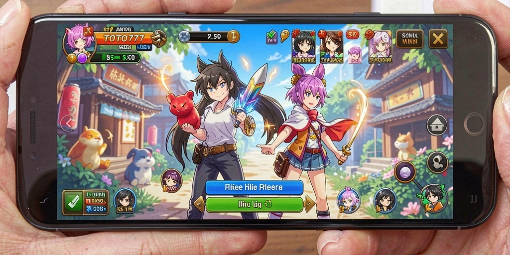 Screenshot <strong>TOTO777</strong> menampilkan karakter anime dalam pertempuran yang dinamis dan menarik.